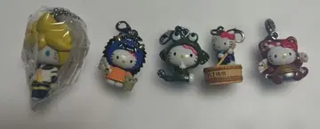 지역 한정 키티 5개 세트 스트랩