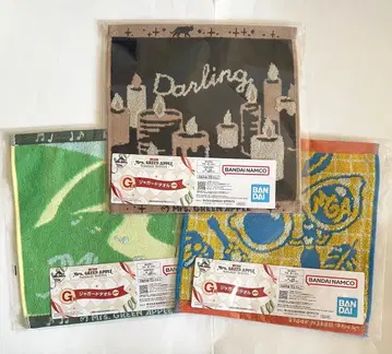 Mrs. GREEN APPLE 제일복권 자카드 타월 G상 3장 세트