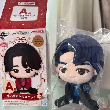 Mrs. GREEN APPLE 봉제 인형 마스코트 A상