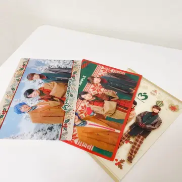 미세스 크리스마스 비주얼 시트 3매 세트 즉시 구매