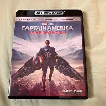 캡틴 아메리카: 브레이브 뉴 월드 4K UHD+3D+블루레 -