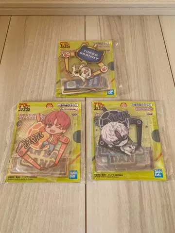 단단단 SD 아크릴 스탠드 지지 터보바바 남코 한정판 3개