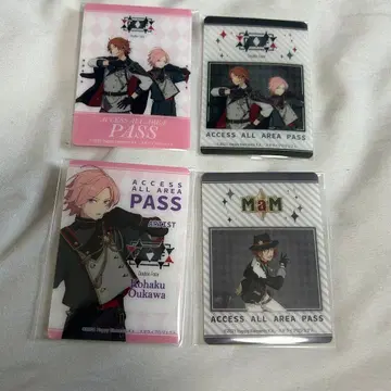 앙스타 DREAM LIVE 복권 클리어 포토 카드 중복 페 MaM 4점