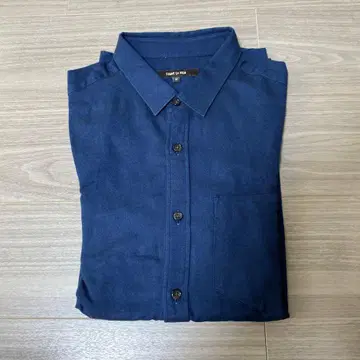 COMME CA MEN 네이비 긴팔 셔츠 M