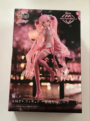 벚꽃 미쿠 AMP+ 피규어 벚꽃 등롱 ver.