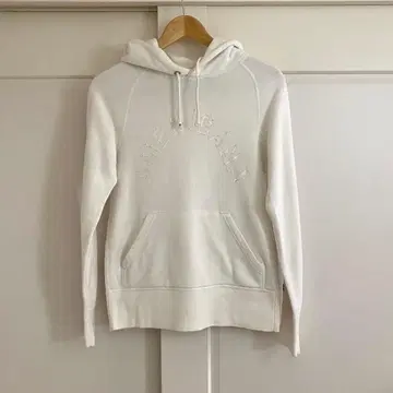 Americana 아치 로고 프린트 후드티 후디 화이트 M