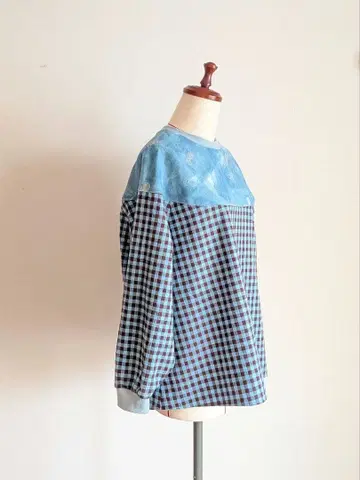 라운드 요크 풀오버 미나 페르호넨 핸드메이드