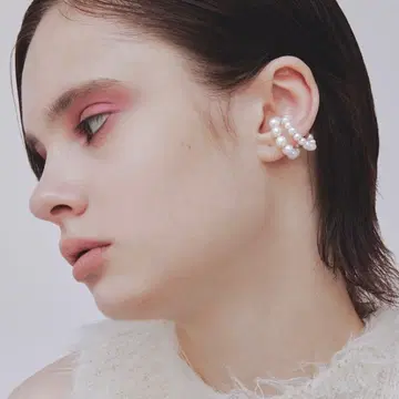 르 봉봉 les bonbon 펄 이어커프 미사용품