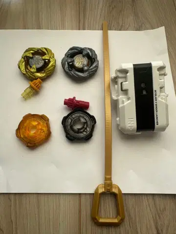 베이블레이드 X 레온 클로 2개와 런처 세트