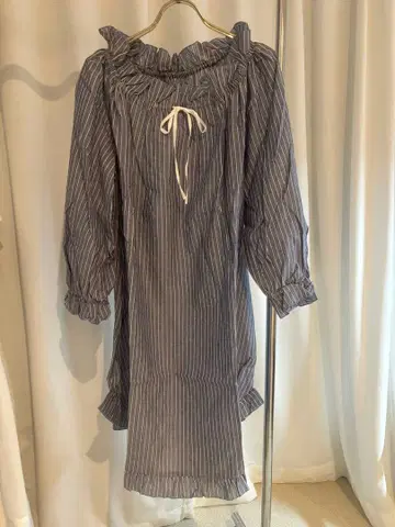 nanadecor 오가닉 코튼 체리 블라썸 디자인 스트라이프