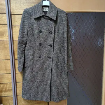 도쿄 스타일 새상품급 Aylesbury 더블 브레스트 롱 코트