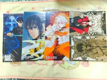 D.Gray-man 미니 클리어 포스터 미개봉 새상품 4장 세트