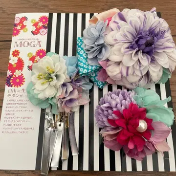 MOGA 머리 장식 성인식