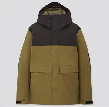 하이브리드 다운 스노우보드 후드티 히라노 아유무 모델