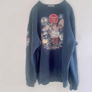 캡틴 산타 트레이닝복 남성용 XL 네이비