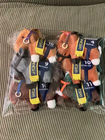 서러브레드 컬렉션 리틀 마스코트 볼체인 6종 세트