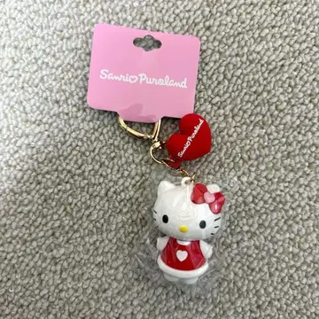 퓨로랜드 한정판 원포인트 하트 시리즈 PVC 마스코트 헬로키티