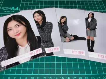 사쿠라자카46 타니구치 아이리 브로마이드 컴프 겨울 사복 코디 2023