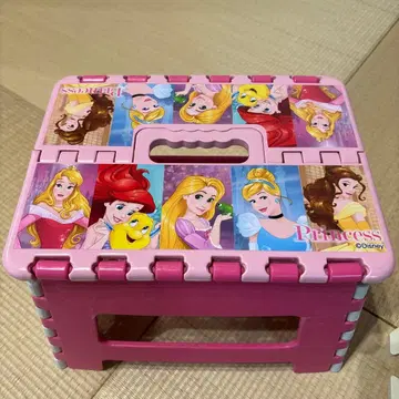 디즈니 프린세스 접이식 스툴