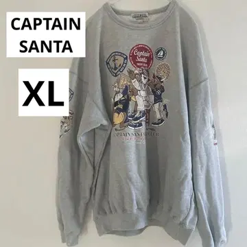 캡틴 산타 트레이닝복 남성용 XL 그레이