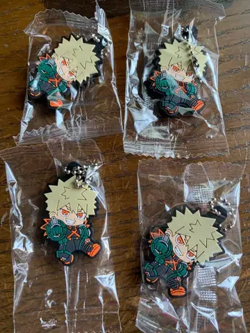 쿠라스시 나의 히어로 아카데미아 러버 마스코트 바쿠고 카츠키 4개