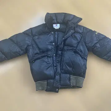 DESCENTE 블랙 다운 자켓
