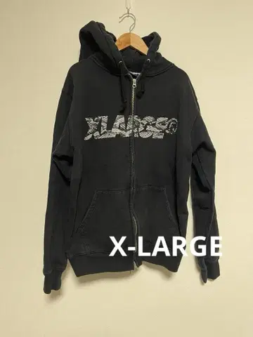 X-LARGE 엑스라지 집업 후드티 속기모 구제 의류