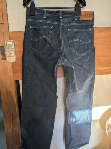 Lee 다크 블루 스트레이트 데님