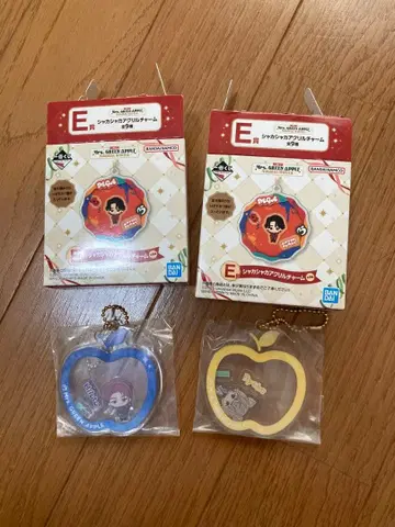 미세스 그린애플 제일복권 E상 아크릴 참 2개 세트