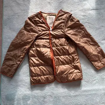 Eddie Bauer 이너 다운 자켓 M 사이즈 브라운