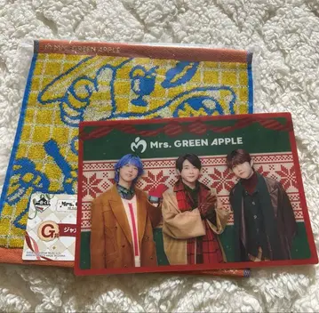 Mrs. GREEN APPLE 미세스 제일복권 G상 자카드 타월
