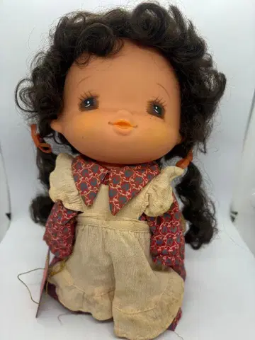 세키구치 꿈꾸는 러브짱 시리즈 쇼와 레트로 소프트 비닐 인형 빈티지