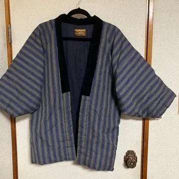 미야타 직물 면넣은 수제 반텐 남녀 공용