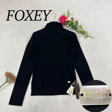 K13 미사용 새상품 M 폭시 택 포함 니트 블랙 여성용