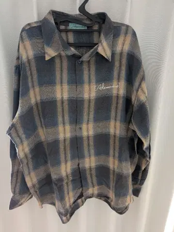 Alexandros 플란넬 셔츠