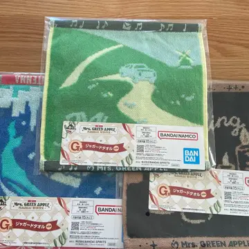 Mrs. GREEN APPLE 타월 3세트 G상