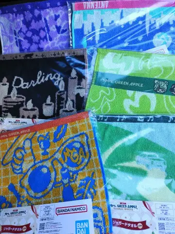 제일복권 Mrs. GREEN APPLE G상 자카드 타월 컴플리트