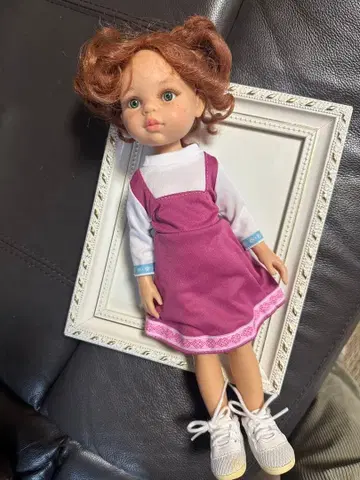 파트라레이나 핑크 드레스와 신발 포함