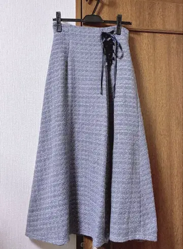 트위드 레이스업 스커트 정가 11,990엔