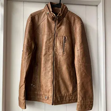 남성용 가죽 자켓