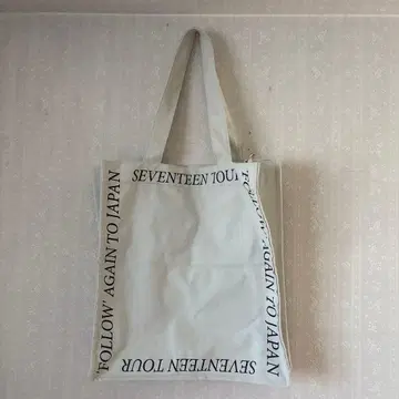 SEVENTEEN 토트백 FOLLOW AGAIN TO JAPAN