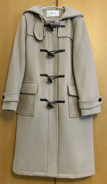 NATURAL BEAUTY BASIC 베이지 더플 코트