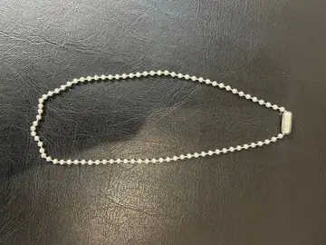 볼 체인 목걸이 스털링 실버 실버 925 목걸이