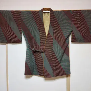 새상품급 도중착 이중 기모노 화장길이 69cm 길이 82cm