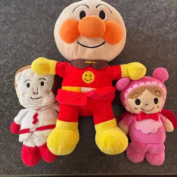 호빵맨 봉제 인형 세트