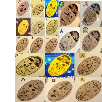 디즈니 수베니어 메달 크리스마스 리루린린 종합 세트