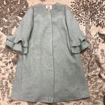 새상품급 메종 드 토일렛 Toilette 코트 소매 프릴