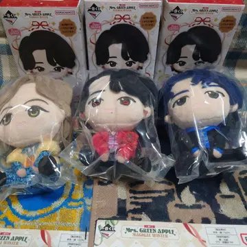 미세스 제일복권 A상 봉제 인형 마스코트 미개봉 새상품 풀컴프 3종 세트