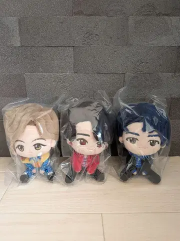 제일복권 미세스 A상 봉제 인형 마스코트 전 3종 세트