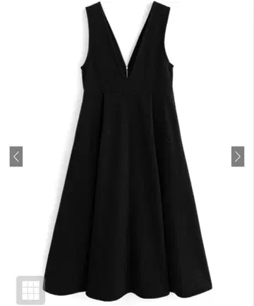 GRL 그레일 지퍼 플레어 오버롤 스커트 원피스